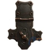 Resim Dekoratif Anahtarlı Sandık Askısı 40X55MM, Oksit, 1 Adet 