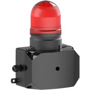 Resim MESAN Led Multifonksiyon 43 Ses Siren Ip66 Kırmızı 12-60vac/dc Ms 242. 