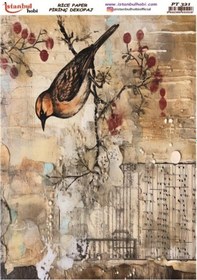 Resim Pirinç Dekopaj Kağıdı 30x42cm Pt-321 