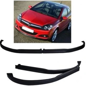 Resim Oto H.İ.T. For D Probe Astra H Lip Esnek Plastik Ön Tampon Eki Siyah Spoiler 