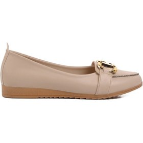 Resim Aspor Bej Hafif Kadın Babet Çok Renkli 