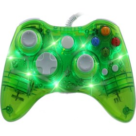 Resim Jingyi Pro Oyun 6 Ft. Xbox 360 Için Uzun Kablolu Kumanda, Xbox 360 Denetleyici USB Gamepad Pc Microsoft Xbox 360/XBOX 360 Slim/windows 7 8 10 Oyun Için Kablolu Joypad - Parlak Yeşil (Yurt Dışından) 