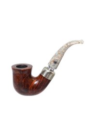 Resim Şahin Outdoor 5 Yıldız 9mm. Filtreli Akrilik Saplı Pipo 260170 