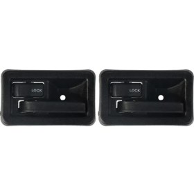 Resim 2pcs Modifikasyon Yedek Lr Sol ve Sağ Iç Kapı Kolu Uygun 987-2004 Aksesuarlar 
