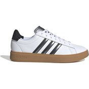 Resim Adidas Grand Court 2.0 Beyaz Siyah Kadın Sneaker Jh8683 Beyaz Siyah 