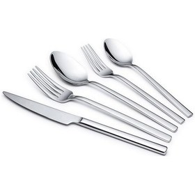 Resim Maxx Doria Rigel S 6 Kişilik 30 Parça Çatal Kaşık Bıçak Takımı Pa1056 Metal 