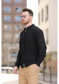 Resim Stello Kırınkıl Desen Hakim Yaka Erkek Gömlek 001 