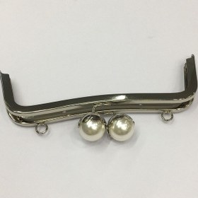 Resim Çanta Ve Cüzdan Klipsi Burs Incili Model 20 Cm Gümüş Gümüş 