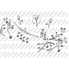 Resim MONDİAL 150UT SOL ELCİK 