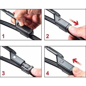 Resim Rbw 90356 Peugeot Bipper 2008- Ön Silecek Takımı 