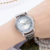 Resim Hanyang Stil 4 Altın Kadın Saatler Yeni Moda Altın Rahat Kuvars Bilezik Izle Kadın Metal Örgü Paslanmaz Çelik Elbise Saatler Relogio Feminino (Yurt Dışından) 