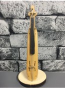 Resim Minyatür Karadeniz Kemençesi Masa Üstü Enstrüman 