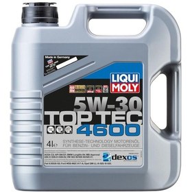 Resim Liqui Moly Top Tec 4600 5W-30 Tam Sentetik Motor Yağı 4 L 