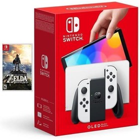 Resim Switch 64 Gb Konsol Oled Model + Zelda Swıtch Oyun 