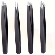 Resim 1 Adet/4 Adet Profesyonel Cımbız, Hassas Cımbız Seti, Kaş, İçe Batmış Saç, Çısplak Çıkarma Için Eğimli/Uçlu/Kavisli/Düz Uçlar 