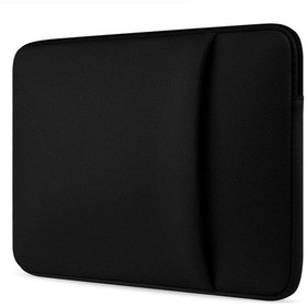Resim Teltree 14" Laptop Koruyucu Çantası - Ultra İnce Tasarım, Köpük Dolgulu, Hızlı Zipli, Siyah Laptop Çantası 