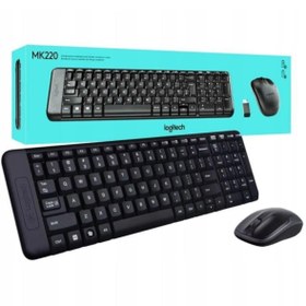 Resim logitech Mk220 Klavye&mouse Set 