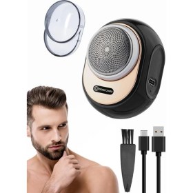 Resim Hall Breathe Mini Yuvarlak Seyahat Tıraş Makinesi 
