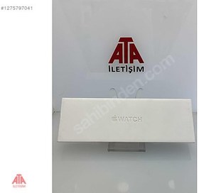 Resim -ATA İLETİŞİM-APPLE WATCH SERİ 10/46MM SİLVER SIFIR KAPALI KUTU! 