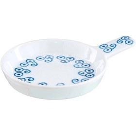 Resim Pasabahce Beyaz Mavi Snack 1 Porselen Servis Tabağı - 1 Adet Çok Renkli 