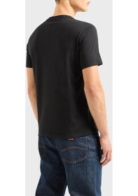 Resim Armani Exchange Erkek T Shirt 3dztac Zj9tz 1200 Siyah 