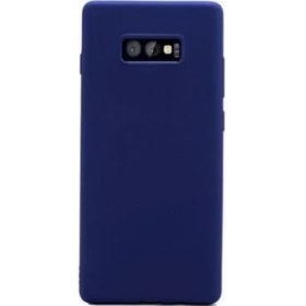 Resim Teleplus Samsung Galaxy S10E Kılıf Premier Silikon Esnek Arka Koruma Lacivert 