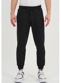 Resim Alexandergardı Beli Ayarlanabilir Jogger Eşofman Altı 22-qjam Siyah 