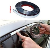 Resim Carmind 20mm Dekoratif Nikelajlı Şerit Çıta 2 metre 