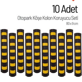 Resim İleri Trafik 10'lu Köşe Kolon Koruyucu 