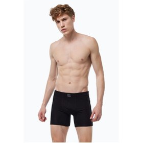 Resim Malabadi Erkek Lacivert Siyah Füme 8 Li Premium Collection Modal Uzun Boxer 8m250 Lacivert-siyah-füme 