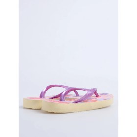 Resim Havaianas Pembe Kız Çocuk Terlik Flores 