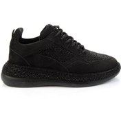 Resim Bambi Siyah Kadın Sneaker K01228090987 