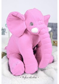 Resim Dev Boy Uyku Arkadaşım Fil Pembe Jumbo Boy 