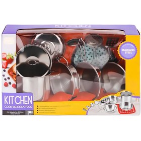 Resim Nessiworld Metal Dinner Set 