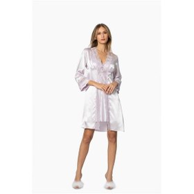 Resim Pierre Cardin 6010 Kadın Saten Altılı Set - Viola Viola 