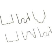 Resim Quartz Realm 1200 Pcs Plastik Kaynakçı Için Sıcak Zımba Zımbaları Onarım Eriyik Sıcak Kaynak Makinesi Kaynak Tampon Araç Tamir Aracı, 6 Tür (Yurt Dışından) 