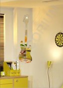 Resim M3 Decorium Bas Guitar Decorative Pier Bathroom Hall Acry Mirror 