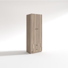 Resim Kenzlife Gardırop 2 Kapılı Kapaklı 2 Çekmeceli Nilüfer Crd 173 60 42 Gardolap Dolap Ofis 