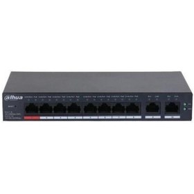 Resim Dahua 8Port CS4010-8ET-110 10/100 110w Cloud Poe Switch 