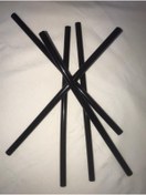 Resim Cartell Silikon Çubuk Marka Siyah Kalın 12x300 mm 10 Tane 