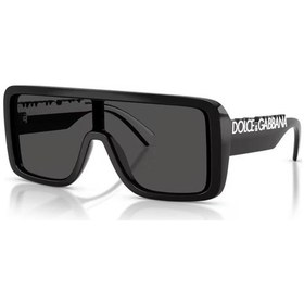 Resim Dolce Gabbana Dg6204 501 87 34 Unisex Güneş Gözlüğü Siyah 