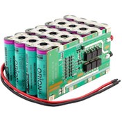 Resim Orion 18650 25.9V 12.8Ah 7S4P BMS Devreli Li-ion Şarj Edilebilir Pil 