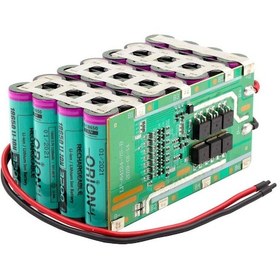 Resim Orion 18650 25.9V 12.8Ah 7S4P BMS Devreli Li-ion Şarj Edilebilir Pil 
