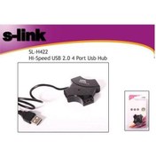 Resim S-link SL-H422 4 Port Usb 2.0 Hub 