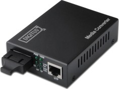 Resim Media/Rate Converter, 10/100Base-TX - 100Base-FX (Singlemode 20 km, SC) Digitus