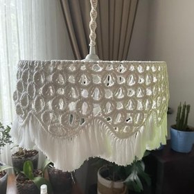 Resim El Yapımı Makrome Avize &Sarkıt 
