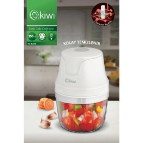 Resim Özbience KC-8203 Şarjlı Çok Amaçlı Doğrayıcı, Hızlı ve Kolay Kullanım 
