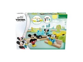 Resim MarkEntegra Mickey Mouse Temalı 32277 Tren Seti, Renkli Tasarım 