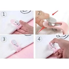 Resim Go İthalat Mandallı Yorgan Sabitleme Klipsi 10 Adet (5473) 