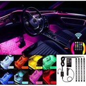 Resim Volstore Peugeot Bipper Ayak Altı Led Aydınlatma Uzaktan Kumandalı 8 Renk 
